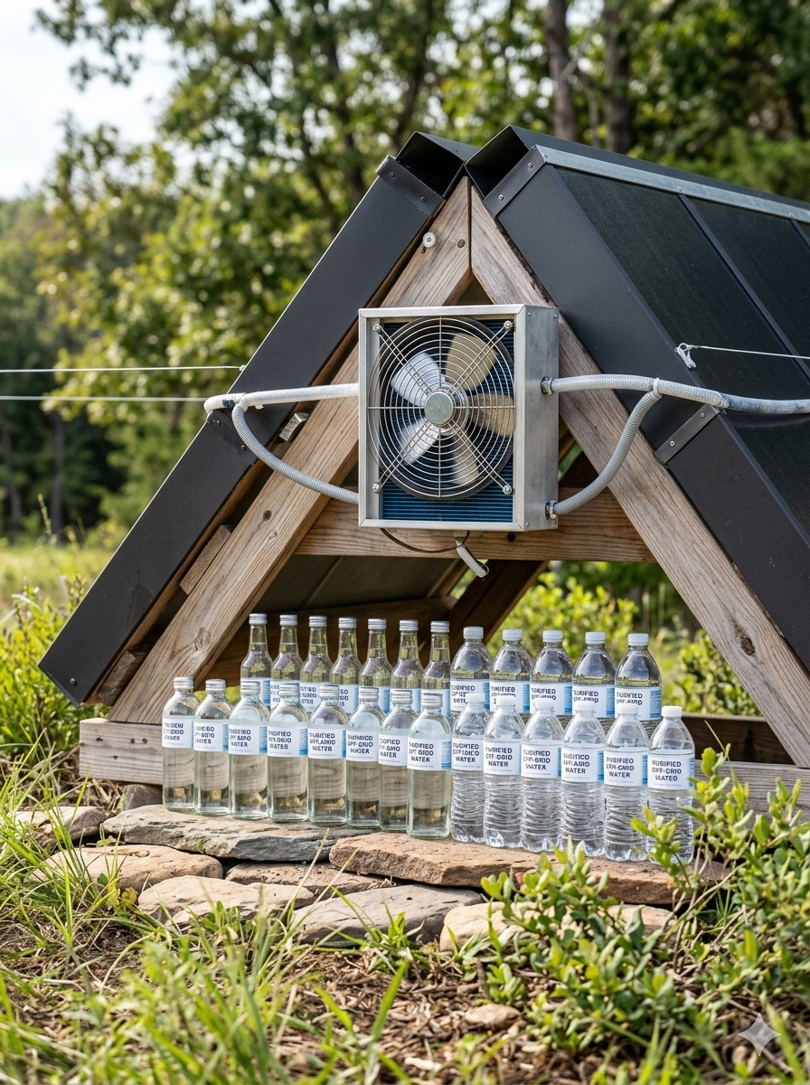 Joseph's Well atmospheric water collection system